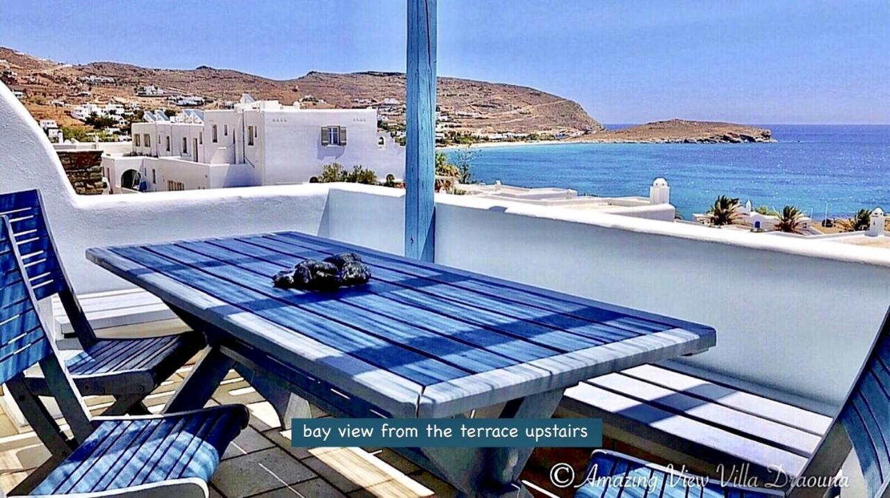 Amazing View Villa Draouna, Agios Sostis, Tinos Agios Sostis  Exterior photo